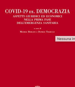 D. Trabucco e M. Borgato (a cura di), “Covid-19 vs Democrazia – Aspetti giuridici ed economici nella prima fase dell’emergenza sanitaria”, (Edizioni Scientifiche Italiane, Napoli 2020) pp. 252